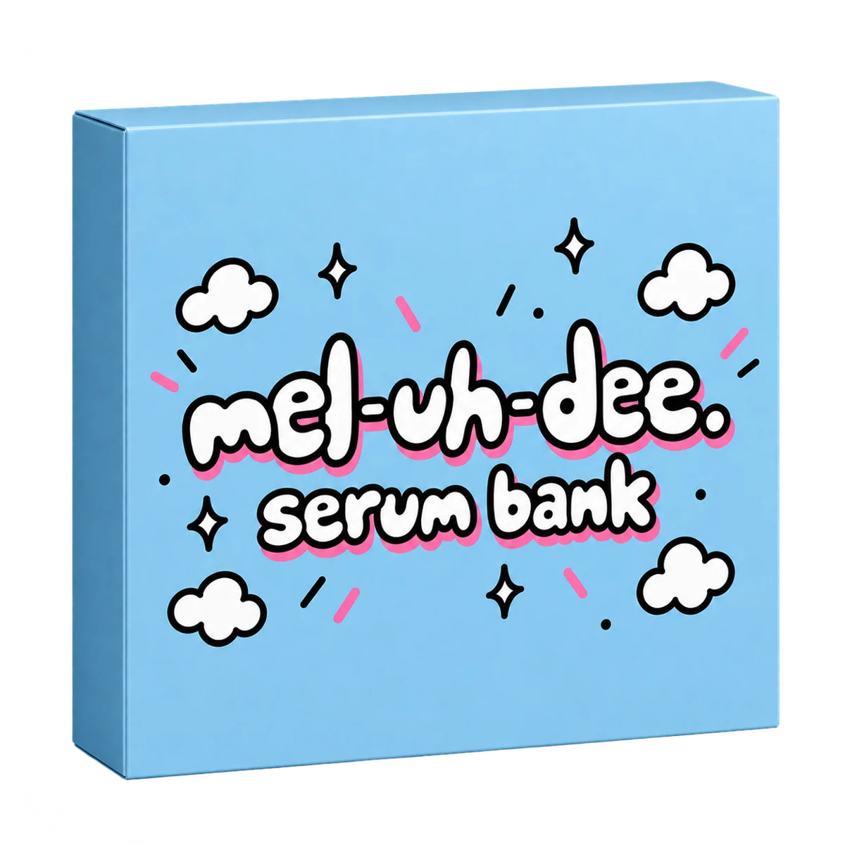 mel-uh-dee serum² bank